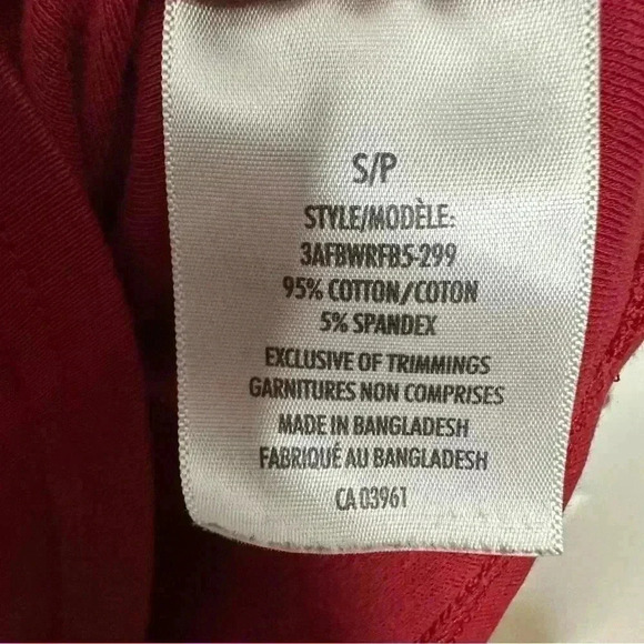 Wind River Turtle Neck Shirt Long Sleeved Red Size Small - Picture 7 of 16